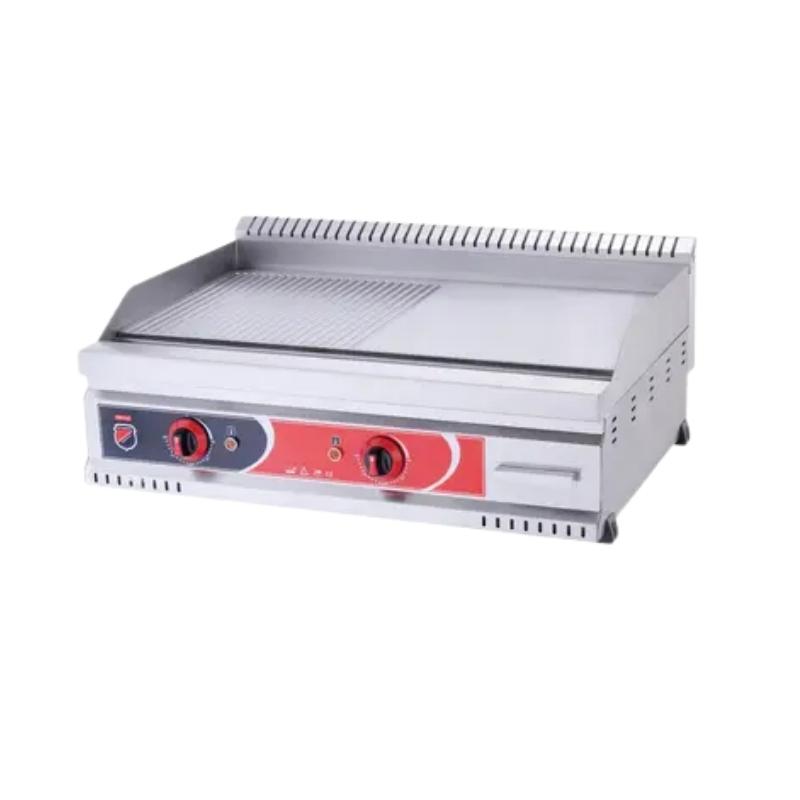 Işıkgaz Silverinox  PG-60-Y 60*60 Cm Yarı Oluklu Prof Seri Gazlı Izgara
